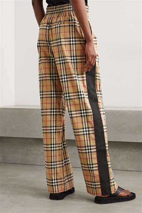 burberry striped pants